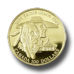 100Dollar Sainte Marie 100 Dollar Gedenkmünzen 