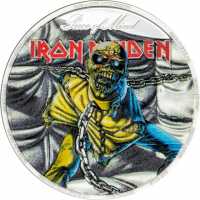 Iron Maiden - Piece of Mind PP, Coloriert, High Relief