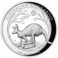 Münze Kaenguru PP - High Relief Känguru Australien PP, High Relief