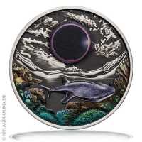 Ningaloo Eclipse Antiqued Coloured Coin Antik Finish, Coloriert