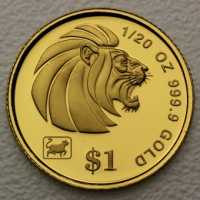 Lion Singapur 1,55 g 