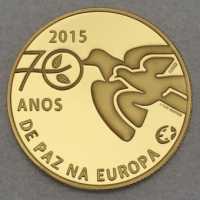 2,5 Euro 70 Jahre Frieden Europa Portugal 15,55 g 