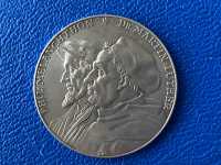 Weimarer Republik Augsburg Medaille Hoernlein o.J. Luther und Melanchton Silber feinste Qualitaet -- 