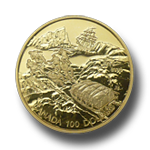 100Dollar Franklin Expedition 100 Dollar Gedenkmünzen 