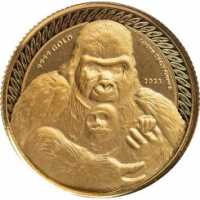 Kongo ruecken Gorilla, Auflage 1.000 