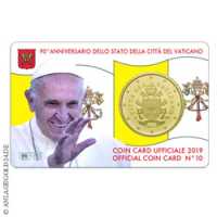 Vatikan  50-Cent Coincard