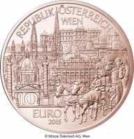 Kupfer sssterreich 10 Euro 2015 Wien osterreich 10 euro 2015 wien 