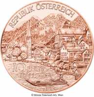 Kupfer sssterreich 10 Euro 2016 Oberoesterreich osterreich 10 euro 2016 oberosterreich 