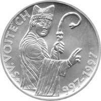 Tschechien 200 Kronen - 1000. Todestag von St. Adalbert von Prag 