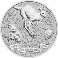 Australien The Perth Mintacirceurotrades 125th Anniversary Platin- 125. Jahrestag der Mint 