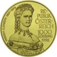 1000 Schilling Kaiserin Elisabeth