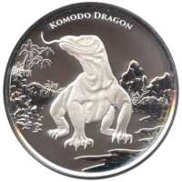 Tokelau Komodo Dragon Silber 