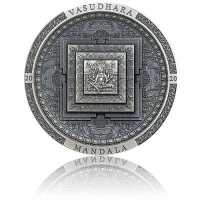 Vasudhara Mandala Archeology Symbolism - Antik Finish Antik Finish