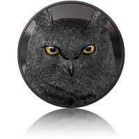 Silber 1 kg Jäger bei Nacht - Eagle Owl PP 2022 