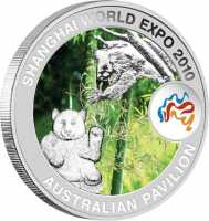 Panda - Koala Shanghai Expo Coin 