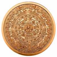 Aztekenkalender Kupfer 