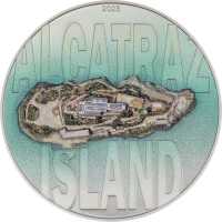 Cook Islands, Alcatraz Islands, 20 CID PP Ultra High Relief Color PP, Coloriert