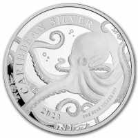 Barbados Karibischer Octopus 19% 1 Dollar 19 % MwSt.