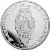 Tschad Stygian Owl 19% 5000 Francs 19 % MwSt.