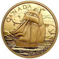 Kanada Tall Ships Topsail Schooner 200 CAD Gro e Schiffe: 1 PP