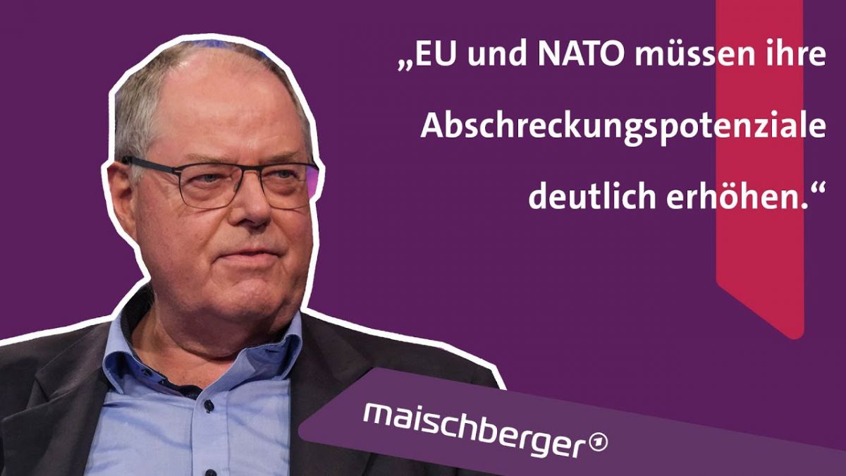 Putin, Inflation, EZB: Peer Steinbrück im Gespräch bei Maischberger